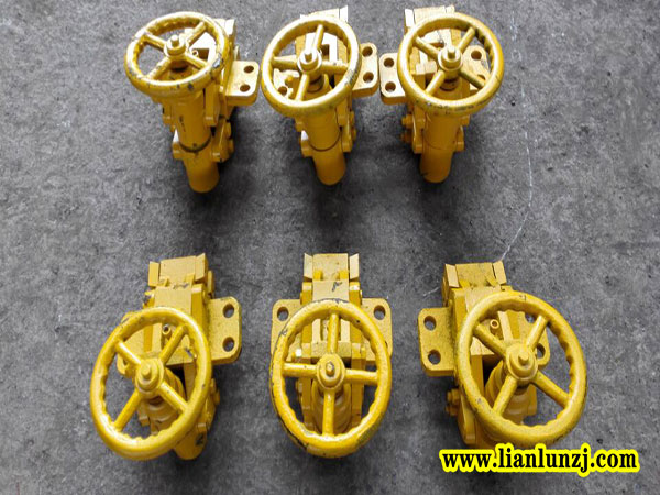 刮板機閘盤緊鏈器